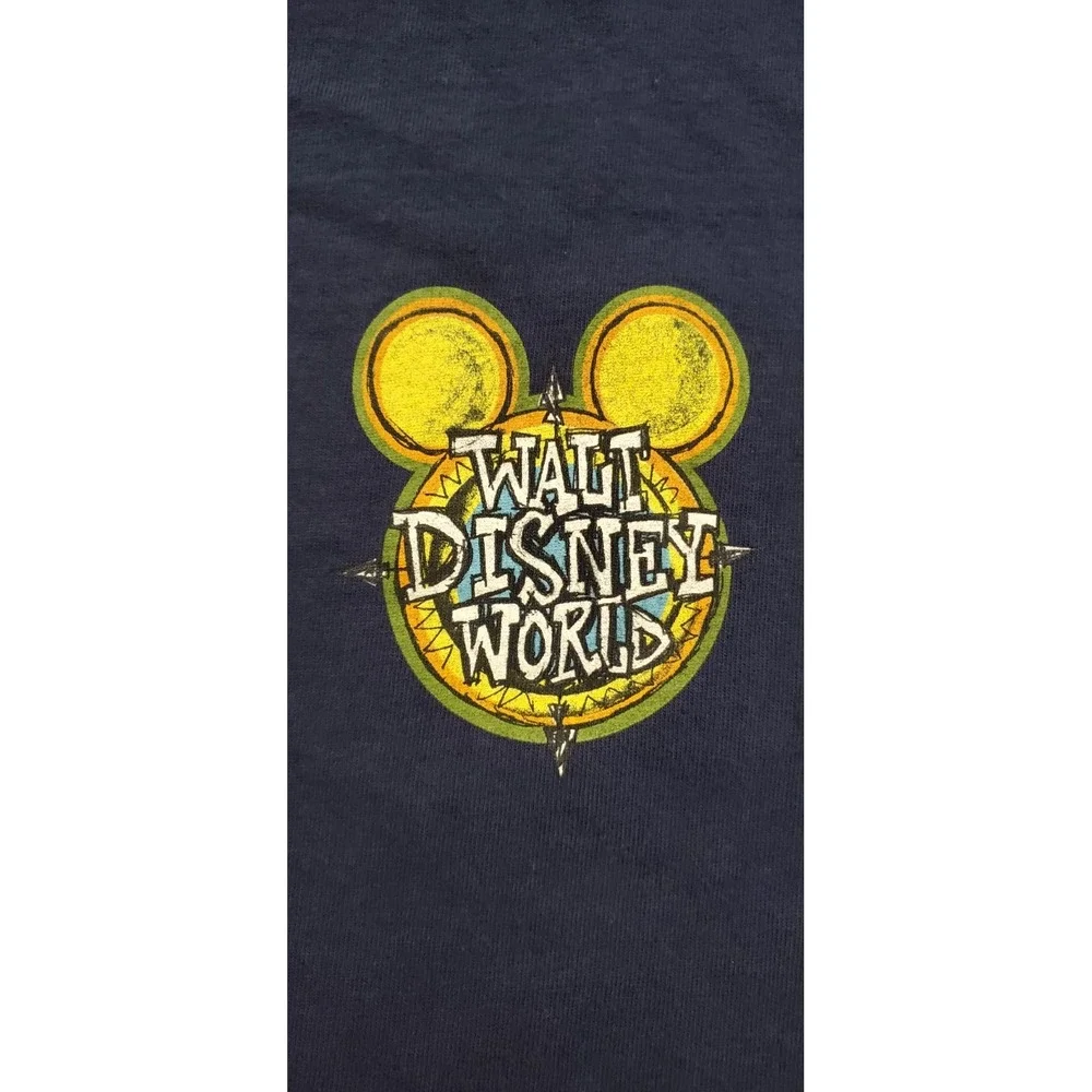 VNTG Mickey Inc.‎ Walt Disney World WDW, Blue T-Shirt, Size XL